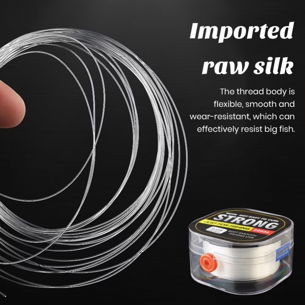 Freshwater Line - 2025 200M Fluorocarbon Fishing Line Wear