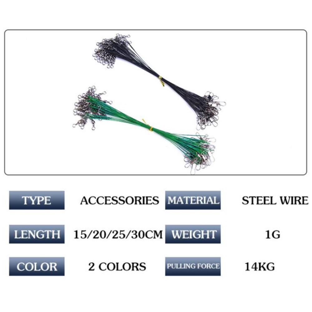 10 Cái/lốc Chống Cắn Thép Khôn - đánh giá và giá Leader Line