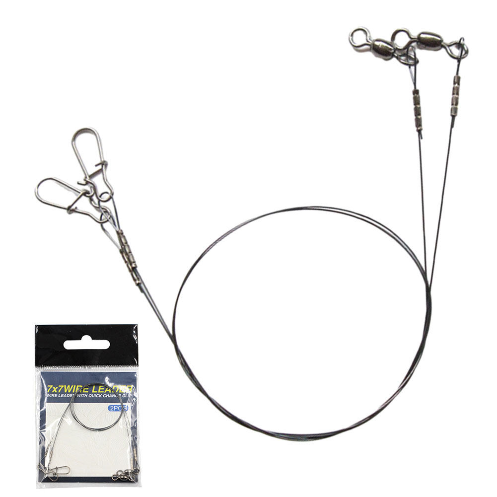 2pc Fishing Titanium Wire Lead - đánh giá và giá Leader Line