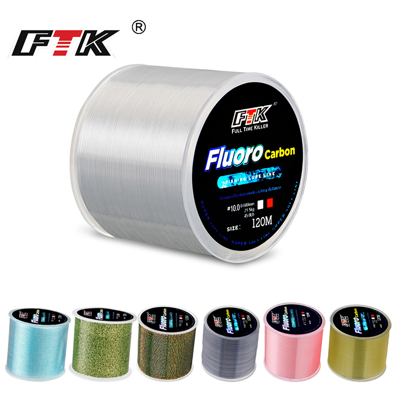 FTK 120m Fishing Line 0.2mm-0. - đánh giá và giá Fluorocarbon Line