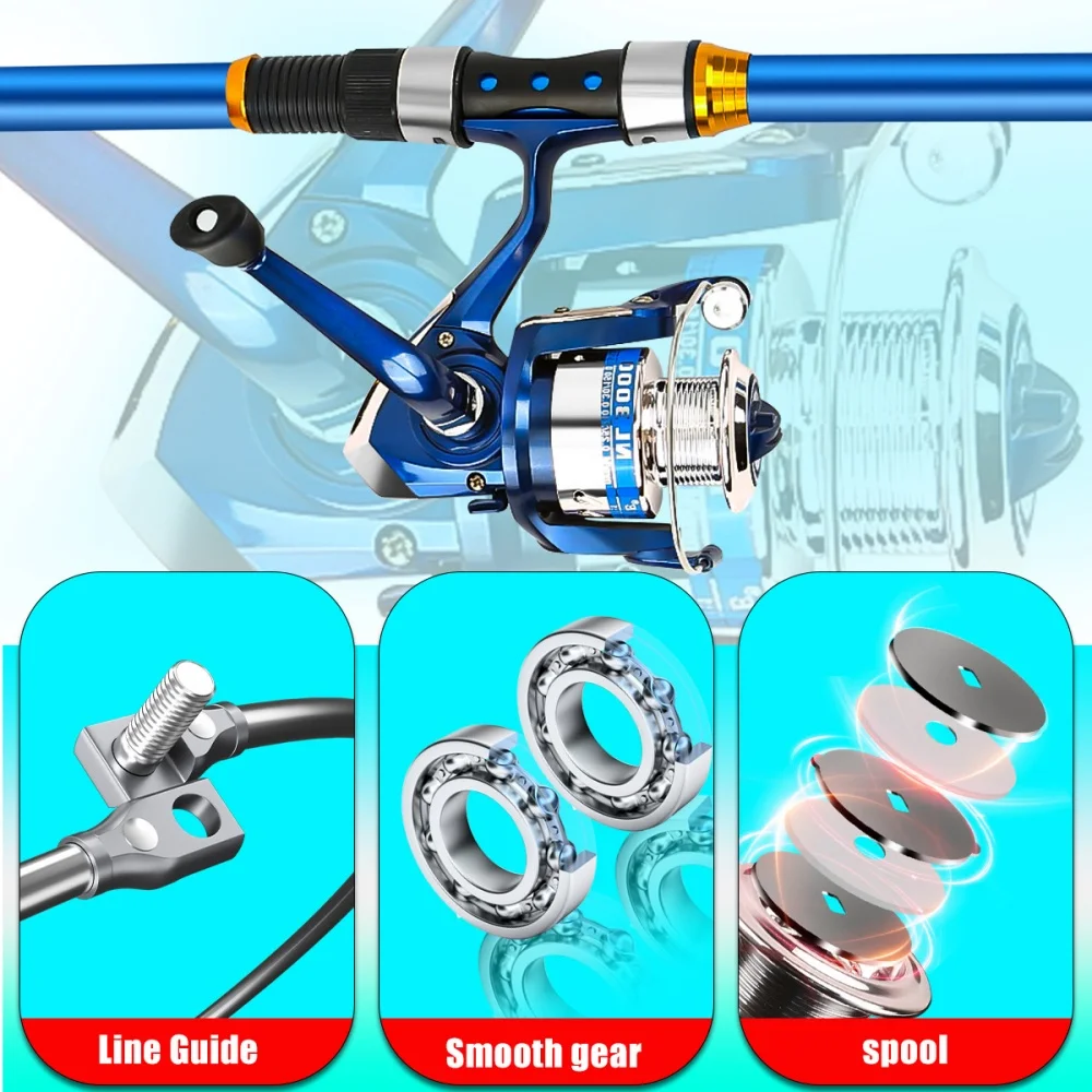 2.1-3.6M Telescopic Glass Fibe - đánh giá và giá Freshwater Line