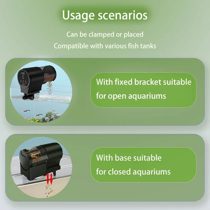 Fish Tank Automatic Feeder Foo - đánh giá và giá Fishing Line Dispenser