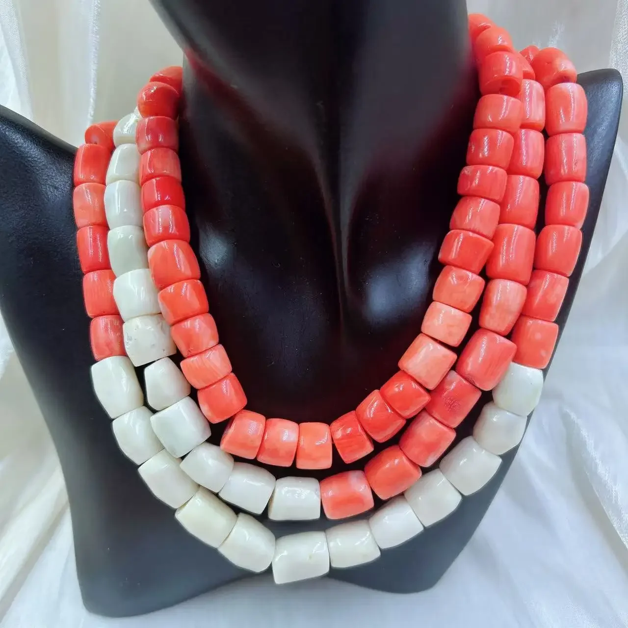 Orange Red Vintage Round Natur - đánh giá và giá Freshwater Line