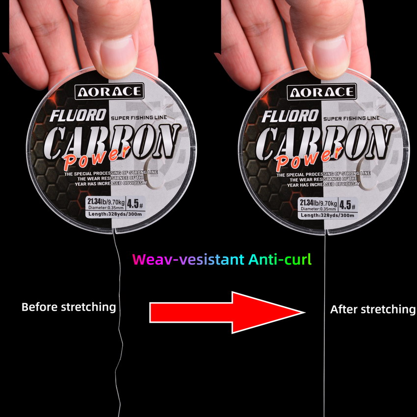 Aorace 300M Fluorocarbon Fishi - đánh giá và giá Fluorocarbon Line