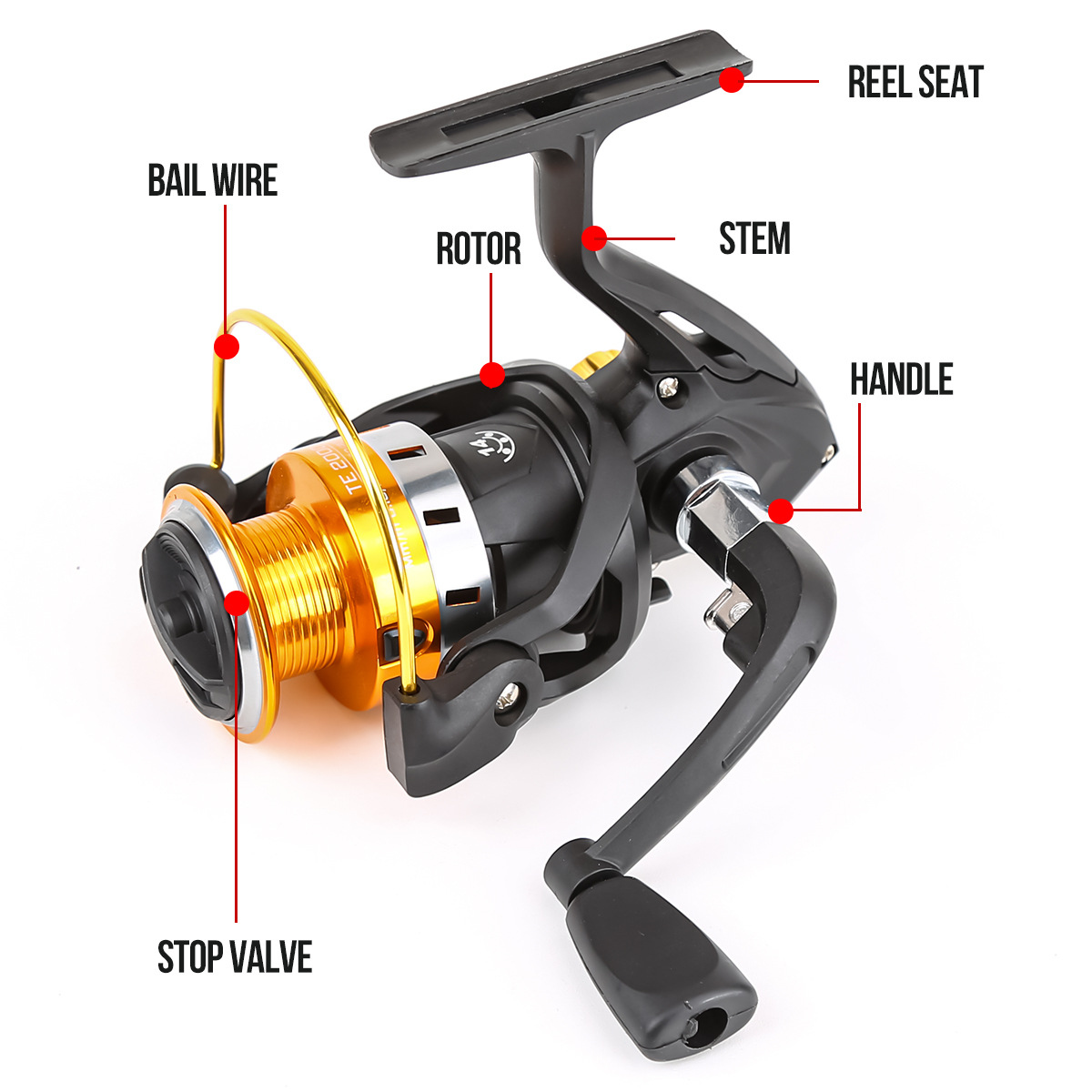 Spinning Reel With Metal Spool - đánh giá và giá Ice Fishing Line